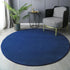 Round Coral Velvet Carpet for Living Room Coffee Table Floor Rug Short Plush Foot Mat for Children's Play